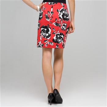 Rose Floral Skirt, , large