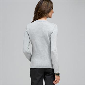 Rib Trim Cardigan, , large