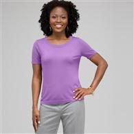 Scoop Neck Shell, Crocus, medium