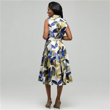 Floral Shirt Dress., , large